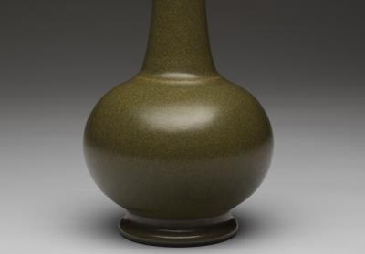 图片[3]-Long-necked vase with tea-dust glaze, Qing dynasty, Qianlong reign (1736-1795)-China Archive